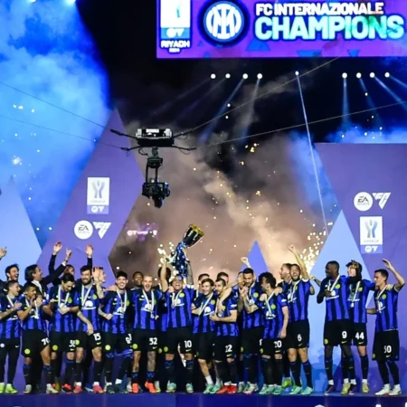 L’Inter conquista la Supercoppa italiana con un gol nei “tempi supplementari”.