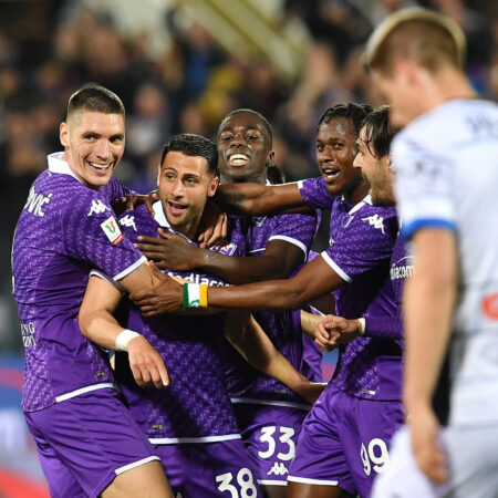 Coppa Italia: La Fiorentina vince l’Atalanta (1-0) nel primo turno delle semifinali