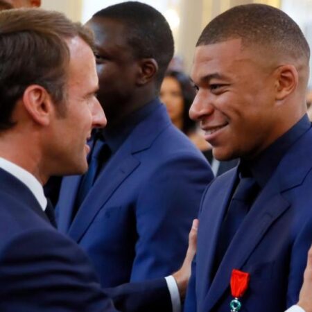 VIDEO: Mbappé rivela a Macron che sarà annunciato al Real Madrid questa sera