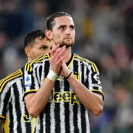 Rabiot saluta la Juventus sui social: “Grazie per questi cinque anni”