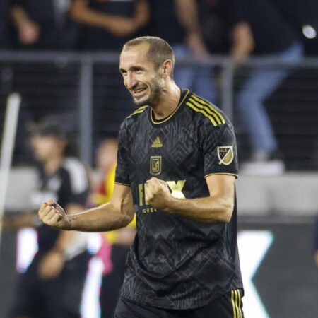 Giorgio Chiellini, idolo della Juventus, si congeda dal LAFC