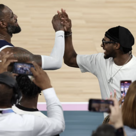 LeBron James impone delle regole al figlio quando giocano insieme