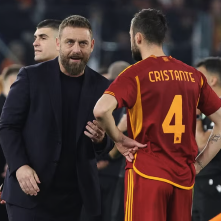 De Rossi e Cristante litigano in allenamento e devono essere separati