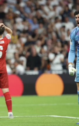 Courtois ancora una volta indiscutibile nella porta del Real Madrid