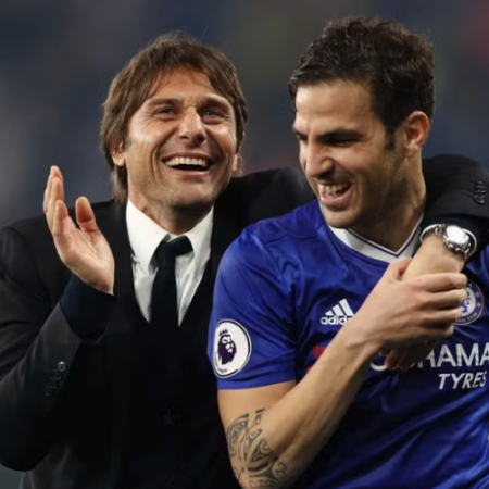 Antonio Conte ritrova Cesc Fabregas nella partita del Napoli con il Como