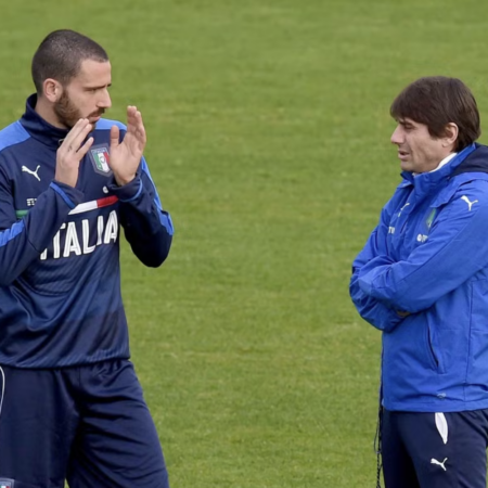 Bonucci sulla Serie A: “Il Napoli è salvo con Conte, mentre Juve e Inter sono favorite per lo scudetto”.