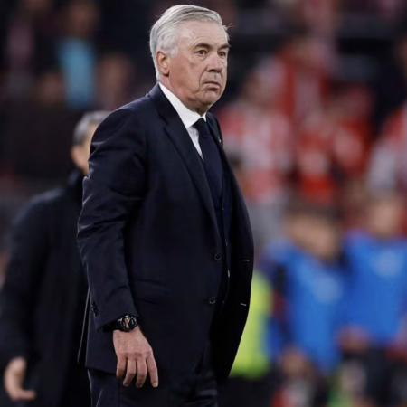 Carlo Ancelotti valuta la sconfitta dell’Athletic Club (2-1)