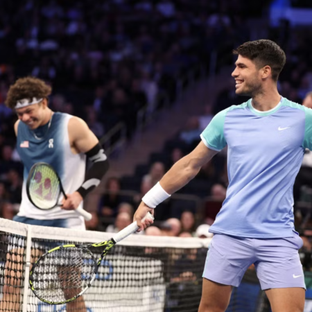 Tennis: Carlos Alcaraz batte Ben Shelton nel ritorno della “Garden Cup”